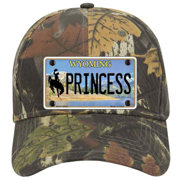 Princess Wyoming Novelty License Plate Hat