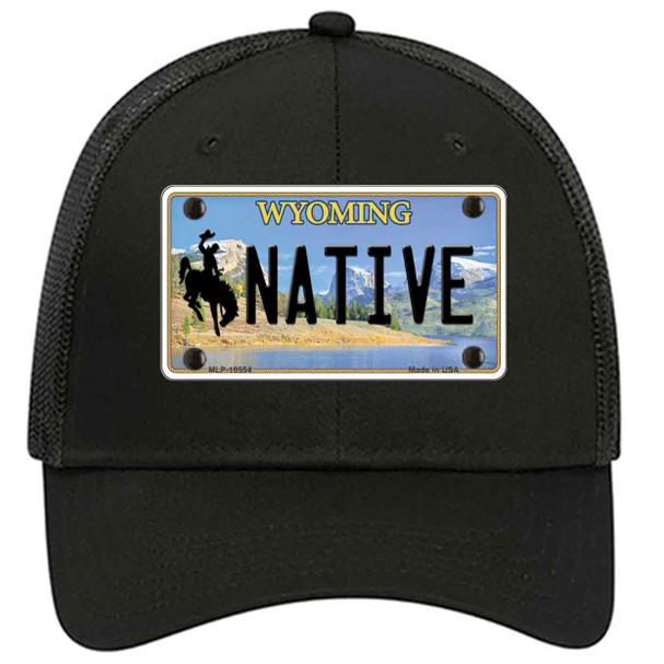 Native Wyoming Novelty License Plate Hat
