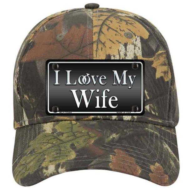 I Love My Wife Novelty License Plate Hat
