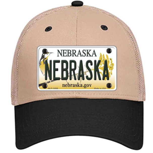 Nebraska Gov Novelty License Plate Hat