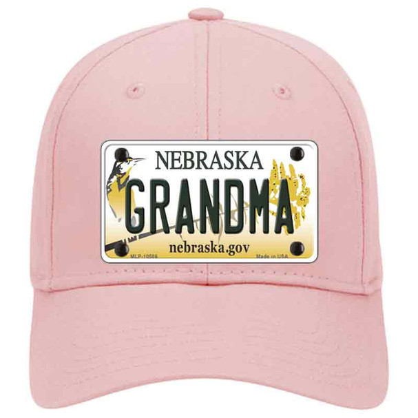 Grandma Nebraska Novelty License Plate Hat