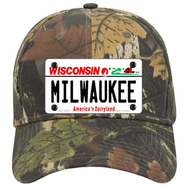 Milwaukee Wisconsin Novelty License Plate Hat