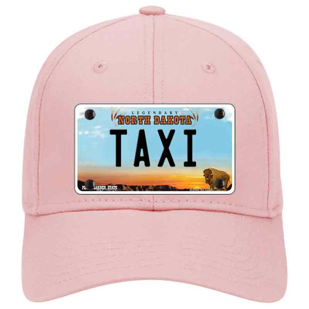 Taxi North Dakota Novelty License Plate Hat
