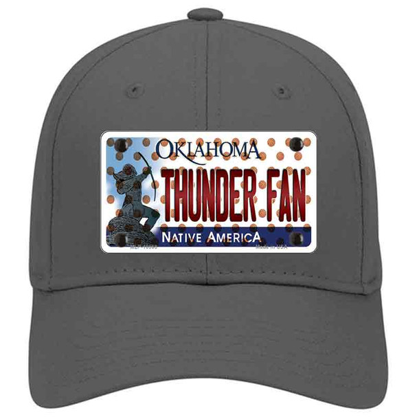 Thunder Fan Oklahoma Novelty License Plate Hat