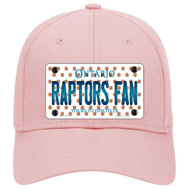 Raptors Fan Ontanio Novelty License Plate Hat