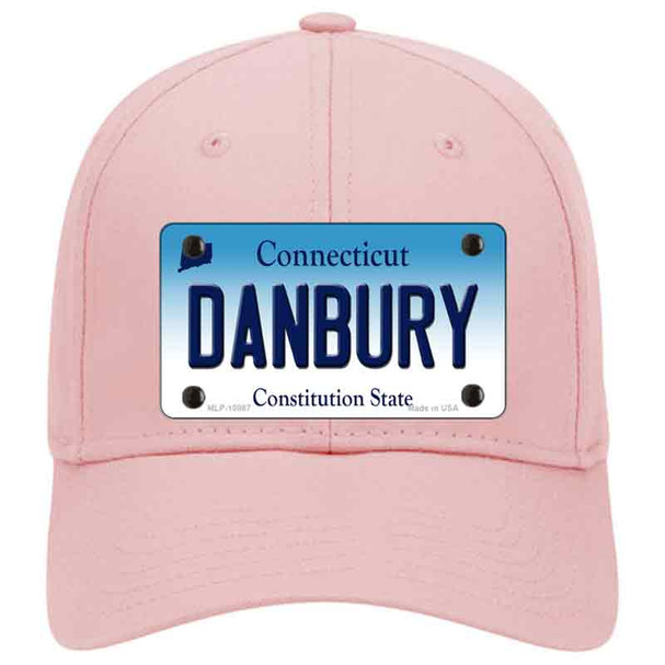 Danbury Connecticut Novelty License Plate Hat