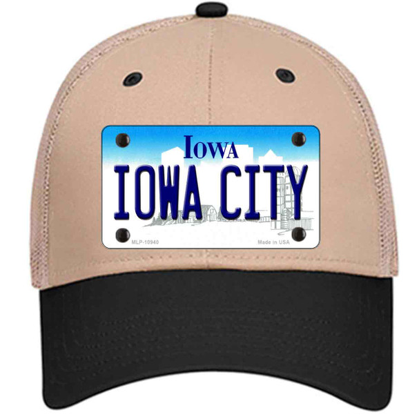 Iowa City Iowa Novelty License Plate Hat