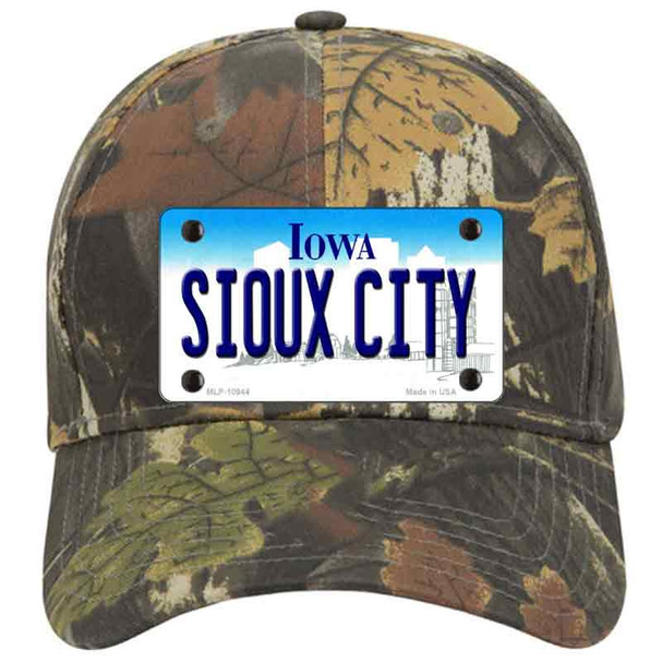 Sioux City Iowa Novelty License Plate Hat