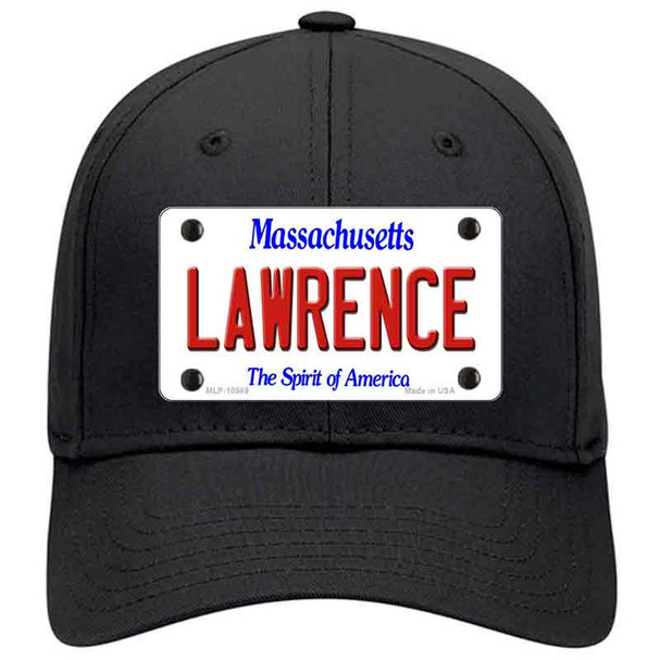 Lawrence Massachusetts Novelty License Plate Hat