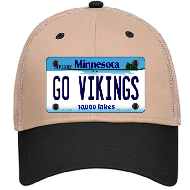 Go Vikings Minnesota Novelty License Plate Hat