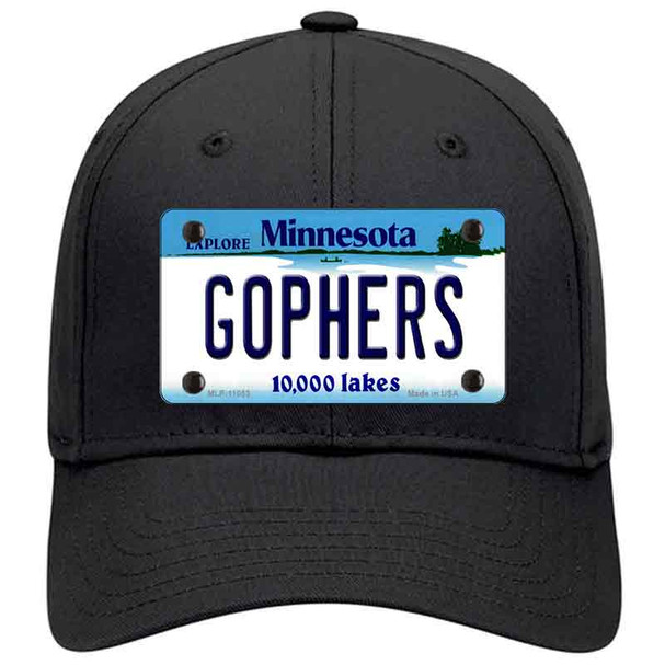 Gophers Minnesota State Novelty License Plate Hat