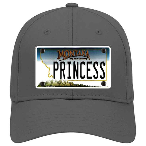 Princess Montana State Novelty License Plate Hat