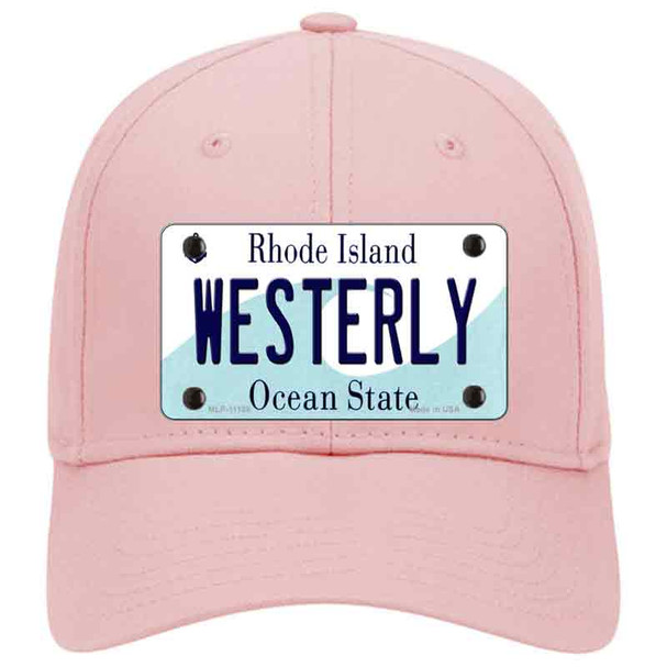 Westerly Rhode Island State Novelty License Plate Hat