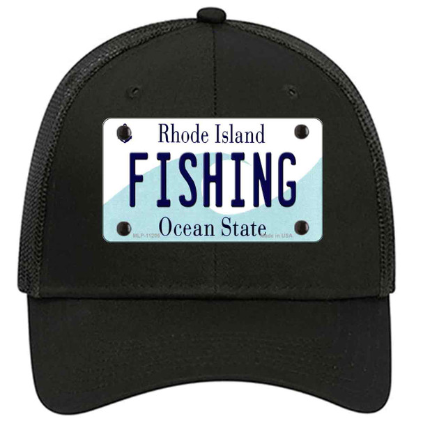 Fishing Rhode Island State Novelty License Plate Hat