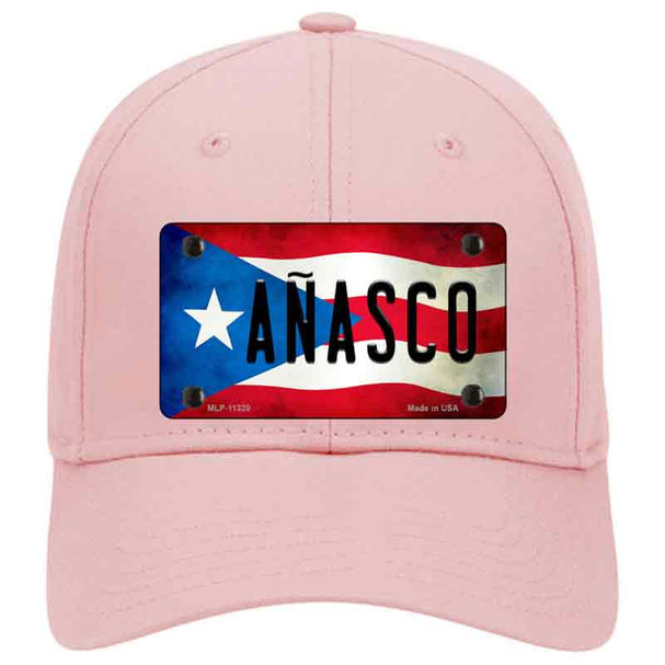 Anasco Puerto Rico Flag Novelty License Plate Hat