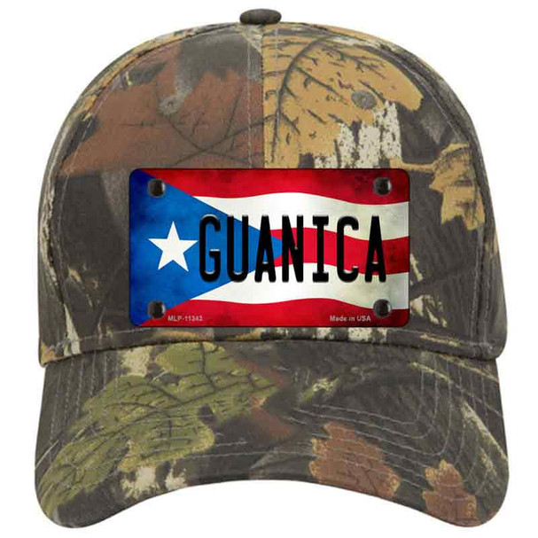 Guanica Puerto Rico Flag Novelty License Plate Hat