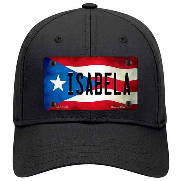 Isabela Puerto Rico Flag Novelty License Plate Hat