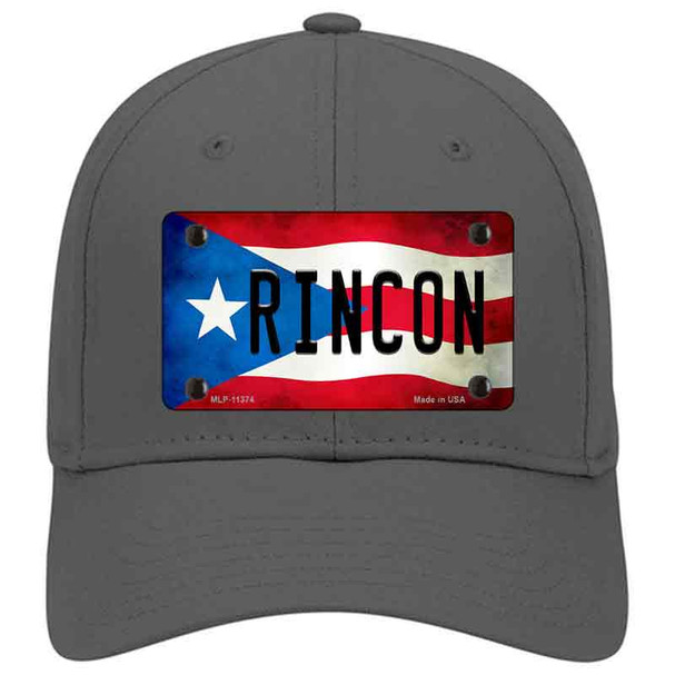 Rincon Puerto Rico Flag Novelty License Plate Hat