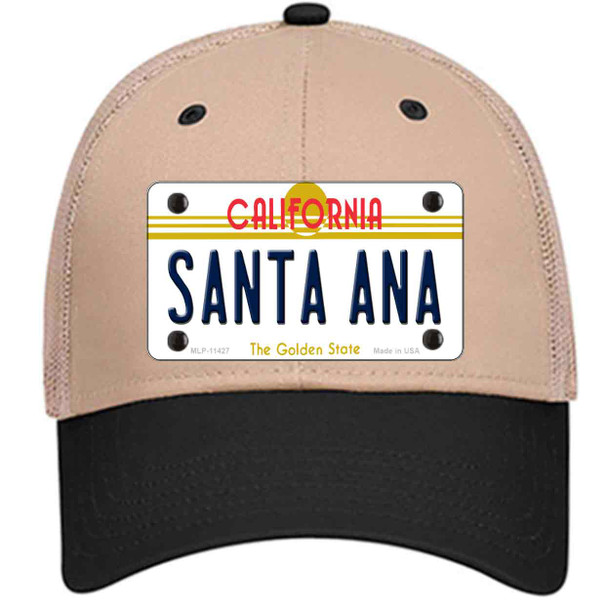 Santa Ana California Novelty License Plate Hat