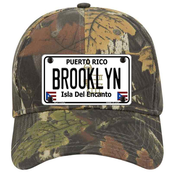 Brooklyn Puerto Rico Novelty License Plate Hat