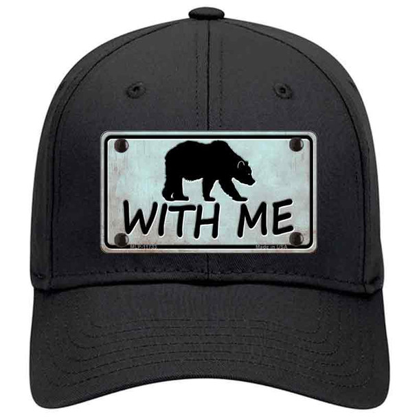 Bear With Me Novelty License Plate Hat