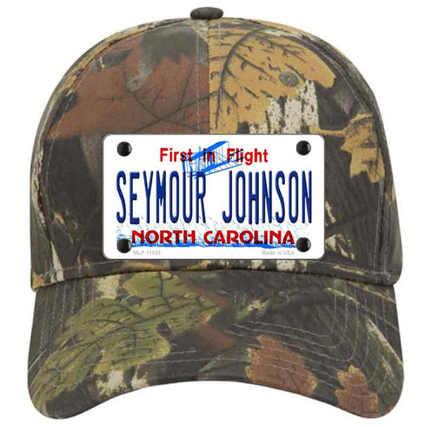 Seymour Johnson North Carolina Novelty License Plate Hat