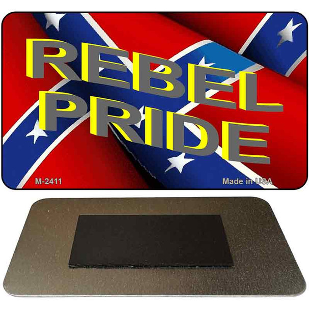 Rebel Pride Novelty Metal Magnet M-2411