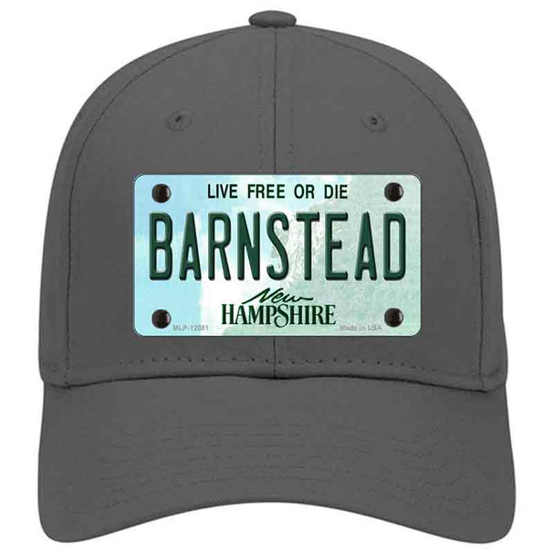 Barnstead New Hampshire State Novelty License Plate Hat