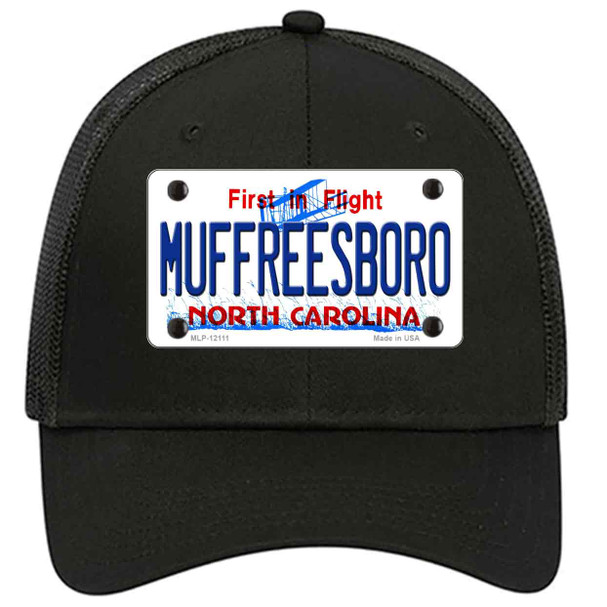 Muffreesboro North Carolina State Novelty License Plate Hat