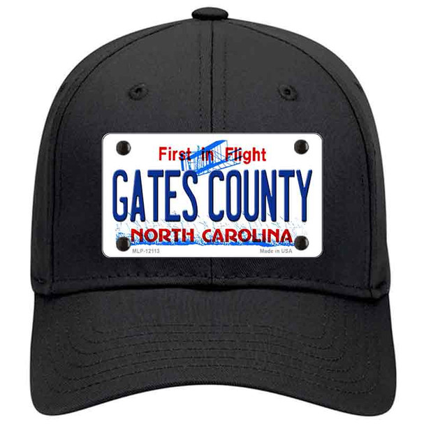 Gates County North Carolina State Novelty License Plate Hat