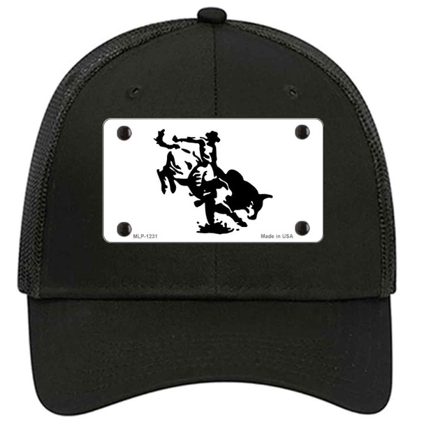 Bull Rider Novelty License Plate Hat