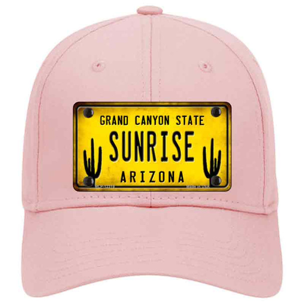 Arizona Sunrise Novelty License Plate Hat