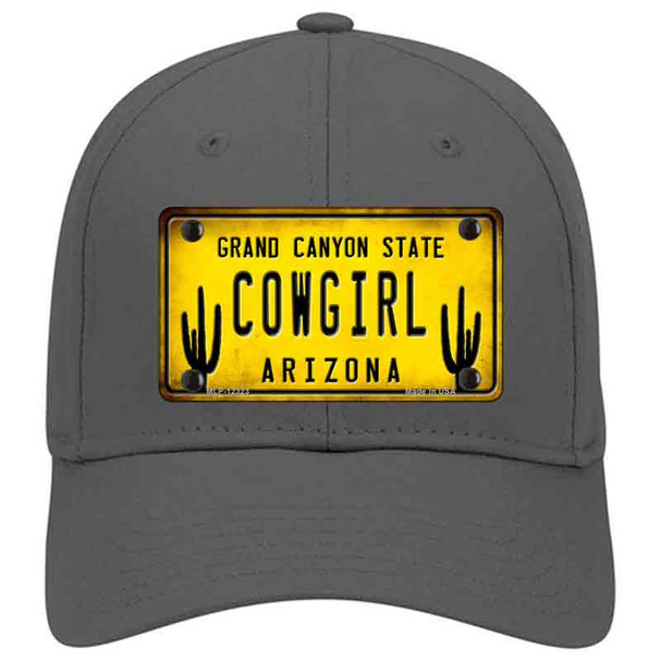 Arizona Cowgirl Novelty License Plate Hat