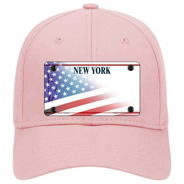 New York Liberty Plate American Flag Novelty License Plate Hat