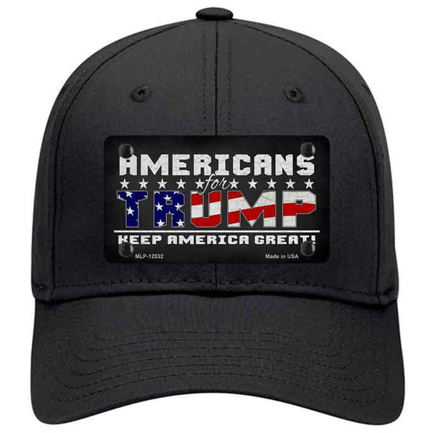 Americans For Trump Novelty License Plate Hat