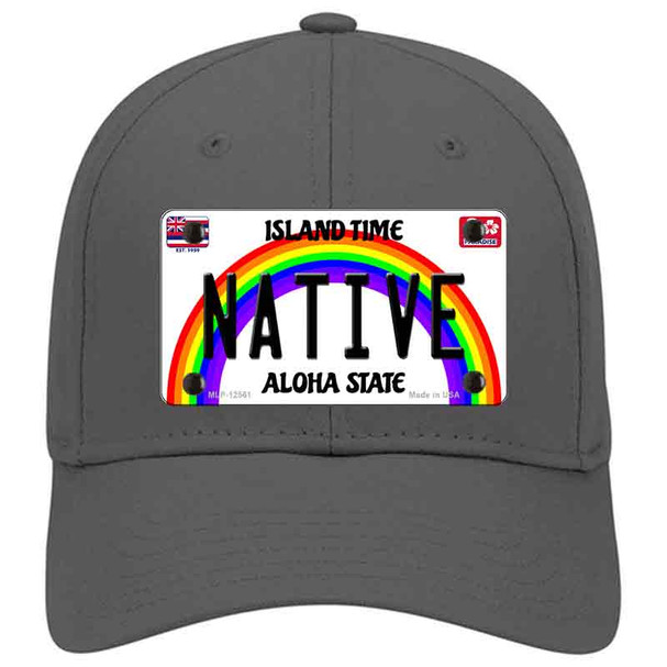 Native Hawaii Novelty License Plate Hat