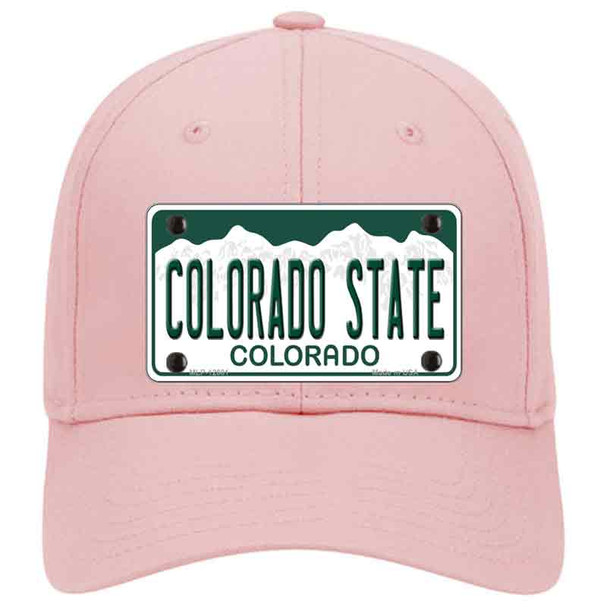 Colorado State Univ Novelty License Plate Hat