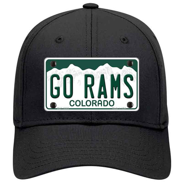 Go Rams Novelty License Plate Hat