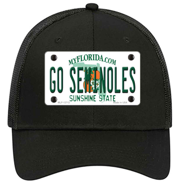 Go Seminoles Novelty License Plate Hat