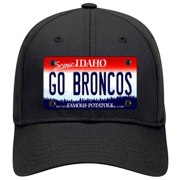 Go Broncos Novelty License Plate Hat