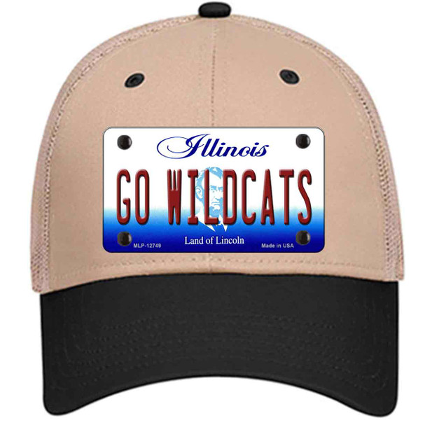 Go Wildcats Illinois Novelty License Plate Hat
