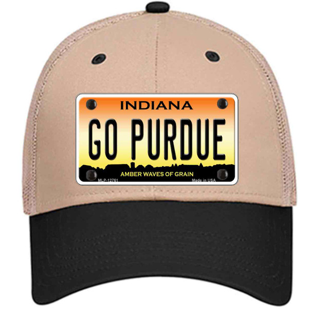 Go Purdue Novelty License Plate Hat Tag