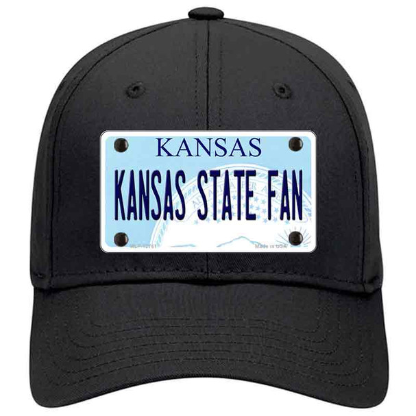 Kansas State Fan Novelty License Plate Hat Tag