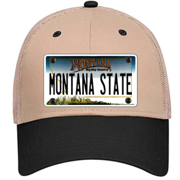 Montana State Univ Novelty License Plate Hat