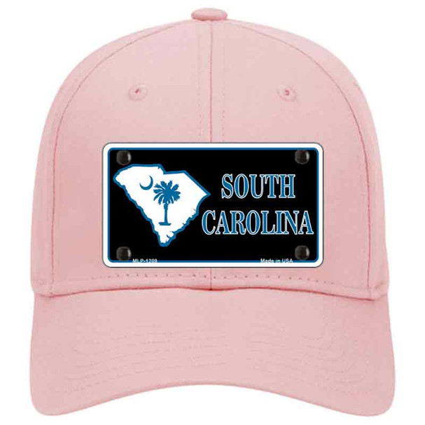 South Carolina Flag Novelty License Plate Hat