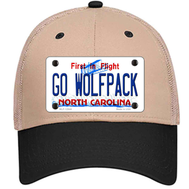 Go Wolfpack Novelty License Plate Hat