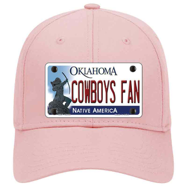 Cowboys Fan Novelty License Plate Hat