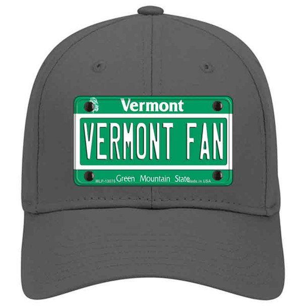 Vermont Fan Novelty License Plate Hat