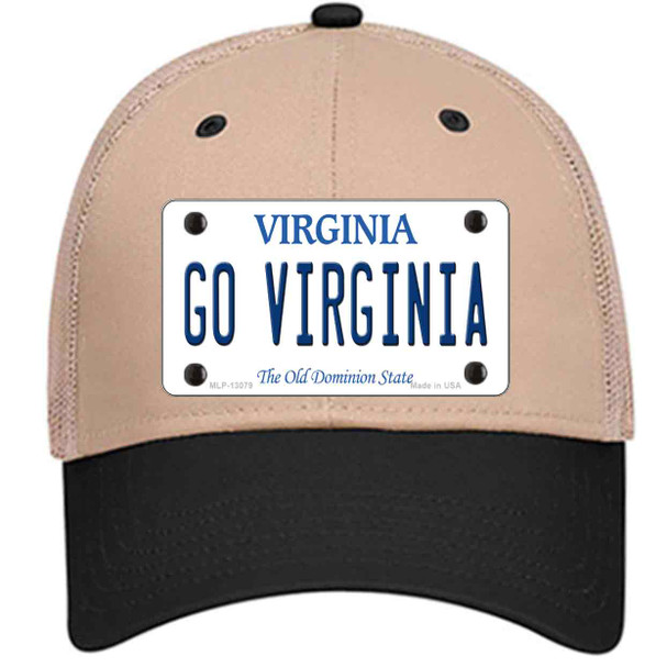 Go Virginia Novelty License Plate Hat