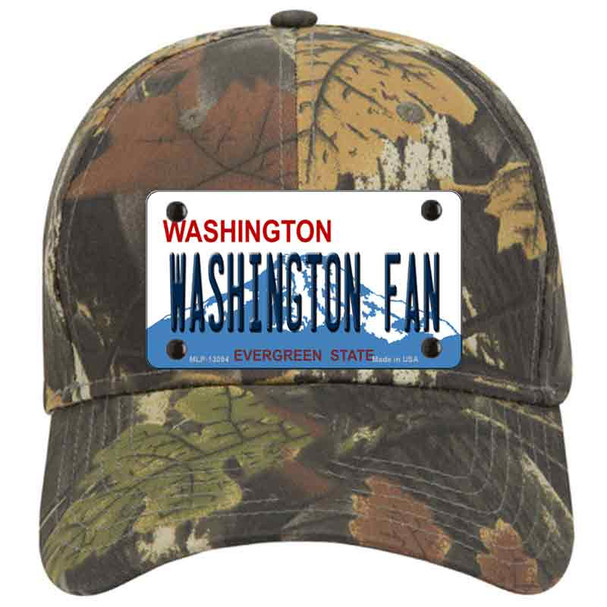 Washington Fan Novelty License Plate Hat